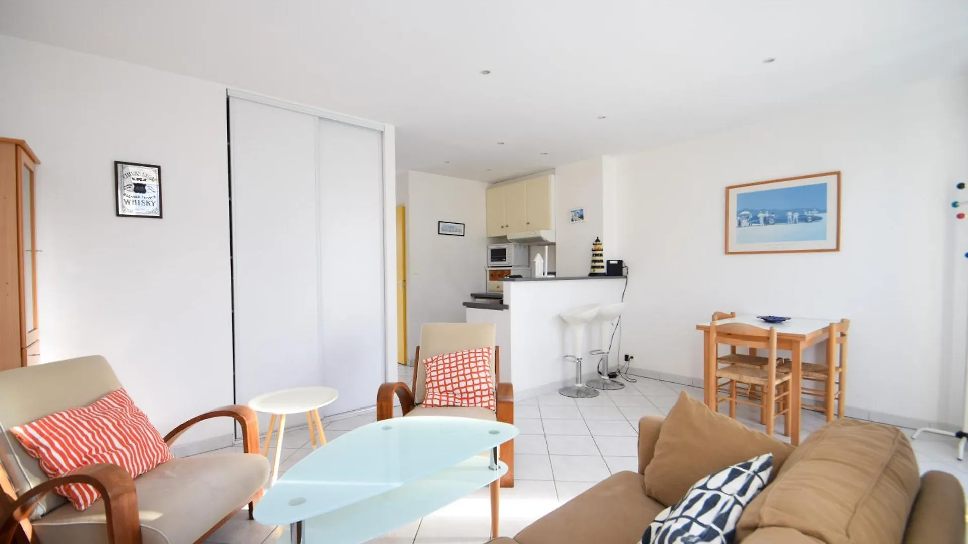 Appt 2 Pieces Confort 3 Pers Au Pied De La Plage Vacances Sans Voiture Динар